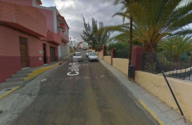 Calle del barrio de Tara donde fue interceptado el conductor temerario (Foto Google Maps)